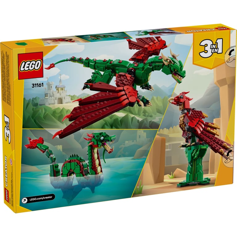 Конструктор LEGO Creator Середньовічний дракон (31161) - фото 11