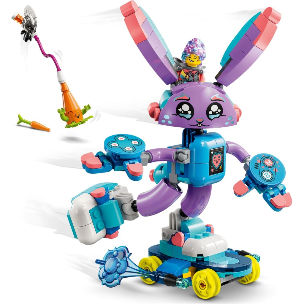 Конструктор LEGO DREAMZzz Іззі та Бунчуро, ігровий кролик (71490) - фото 4 Конструктор LEGO DREAMZzz Іззі та Бунчуро, ігровий кролик (71490) - фото 4