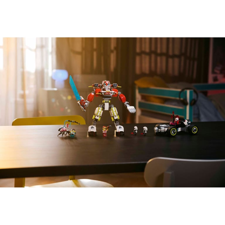Конструктор LEGO DREAMZzz Робот-тигр Купера та Хот-род авто Зеро (71497) - фото 10