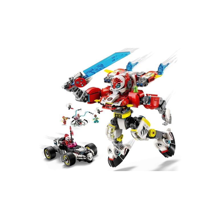Конструктор LEGO DREAMZzz Робот-тигр Купера та Хот-род авто Зеро (71497) - фото 3