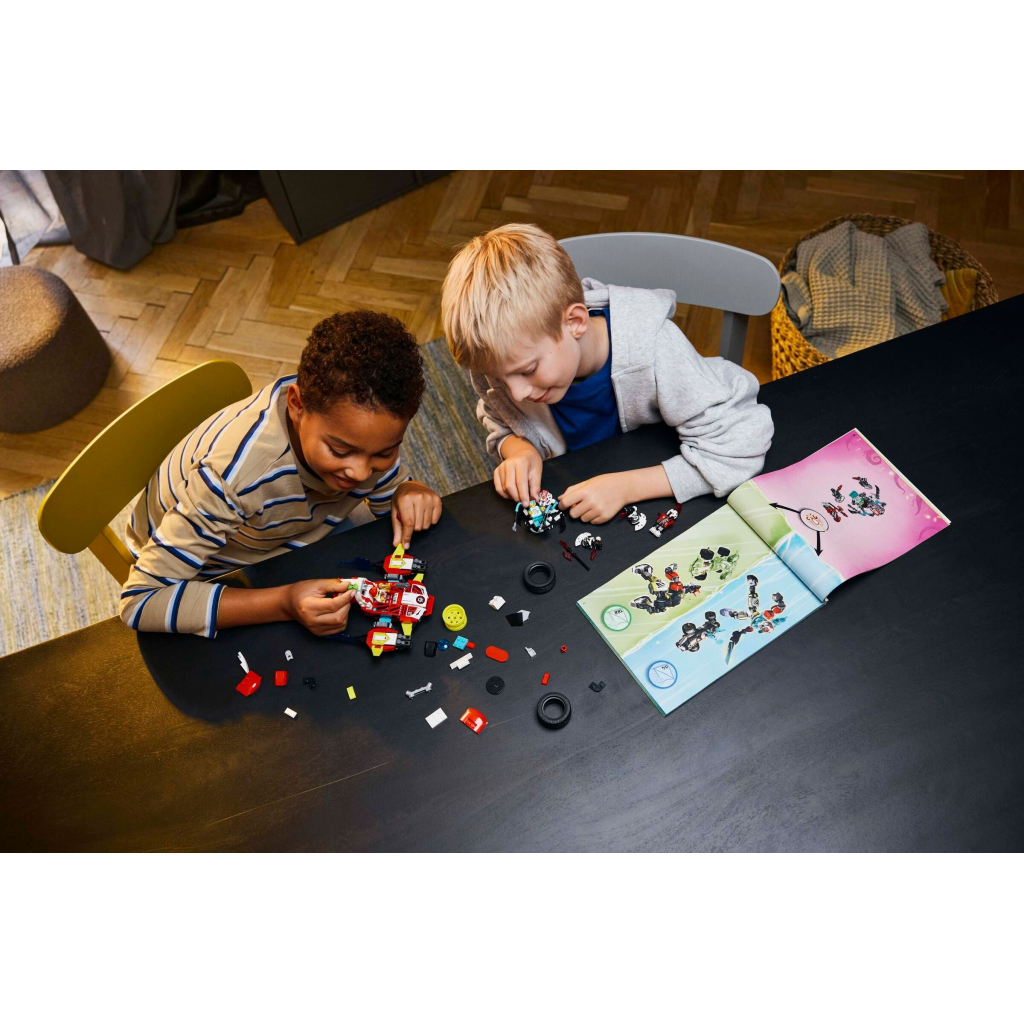 Конструктор LEGO DREAMZzz Робот-тигр Купера та Хот-род авто Зеро (71497) - фото 9 Конструктор LEGO DREAMZzz Робот-тигр Купера та Хот-род авто Зеро (71497) - фото 9