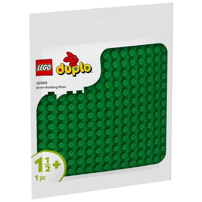 Конструктор LEGO DUPLO Classic Зелена будівельна пластина (10460) - фото 1
