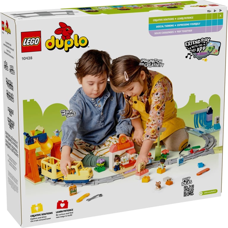 Конструктор LEGO DUPLO Town Великий інтерактивний громадський потяг (10428-) - фото 10