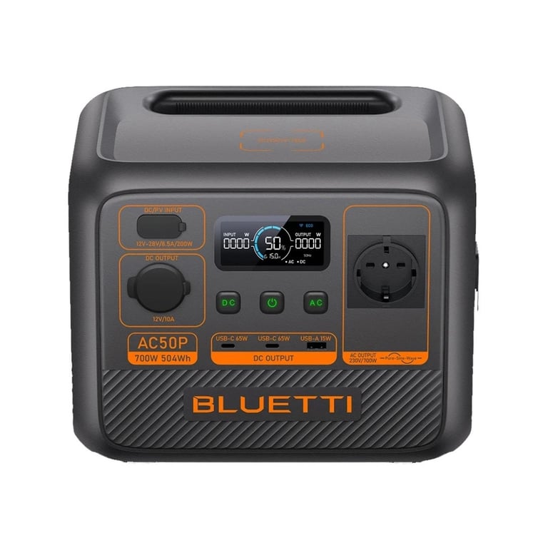 Зарядна станція BLUETTI AC50P 700W 504Wh (AC50P) - фото 2