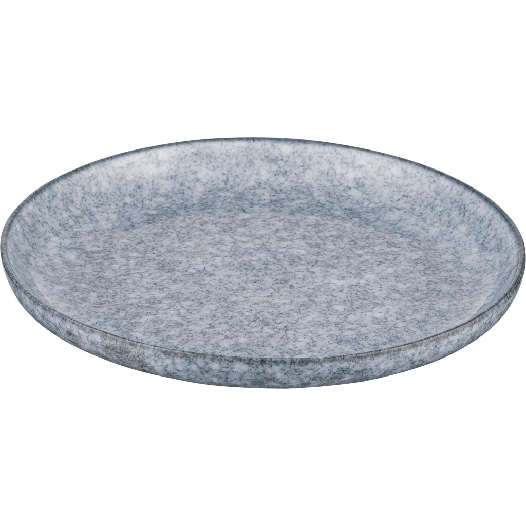 Тарілка Ardesto Loreto, 19см, порцеляна, сірий (AR1019LG) - фото 2 Тарілка Ardesto Loreto, 19см, порцеляна, сірий (AR1019LG) - фото 2