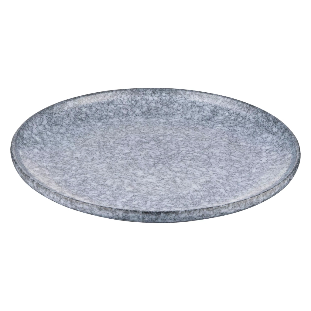 Тарілка Ardesto Loreto, 27см, порцеляна, сірий (AR1027LG) - фото 2 Тарілка Ardesto Loreto, 27см, порцеляна, сірий (AR1027LG) - фото 2