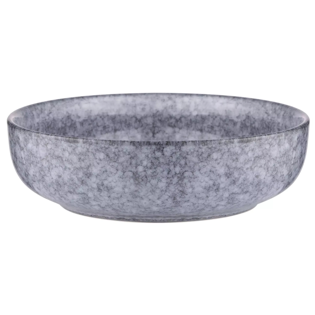 Тарілка Ardesto Loreto, 1150мл, 20см, порцеляна, сірий (AR1020LG) - фото 2 Тарілка Ardesto Loreto, 1150мл, 20см, порцеляна, сірий (AR1020LG) - фото 2