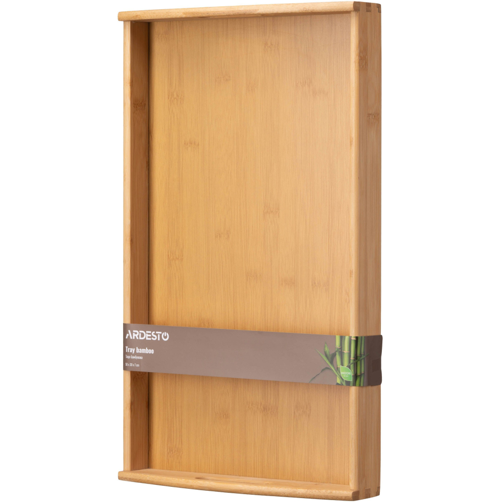 Таця Ardesto Midori, 50х30х7см, бамбук, прямокутна (AR1450BM) - фото 4 Таця Ardesto Midori, 50х30х7см, бамбук, прямокутна (AR1450BM) - фото 4