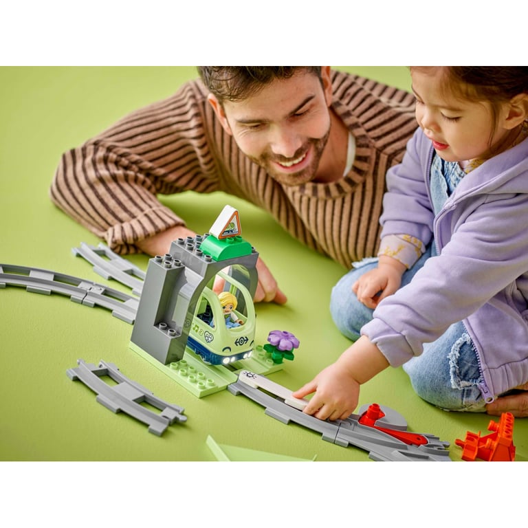 Конструктор LEGO DUPLO Town Додатковий набір. Залізничний тунель і колії (10425) - фото 10