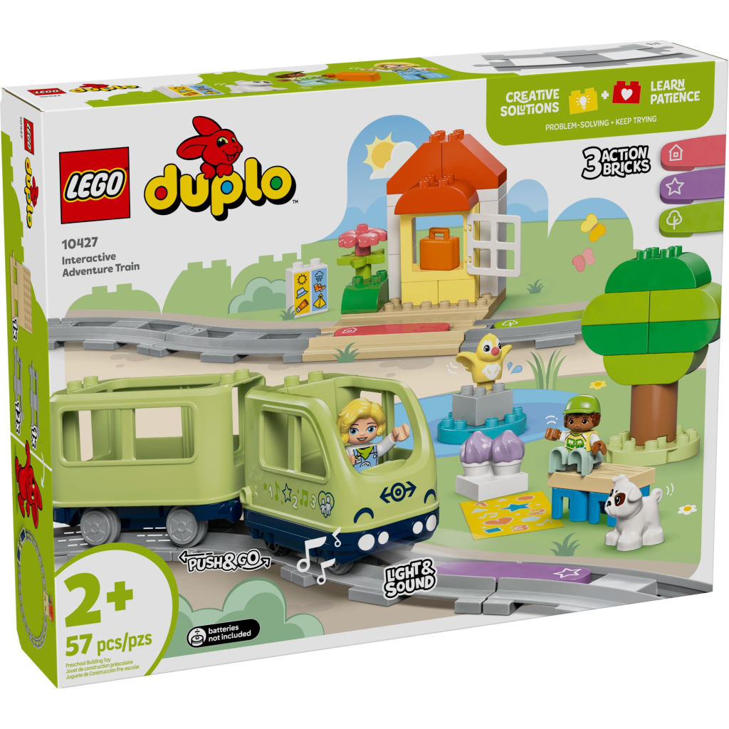 Конструктор LEGO DUPLO Town Інтерактивний пригодницький потяг (10427) Конструктор LEGO DUPLO Town Інтерактивний пригодницький потяг (10427)