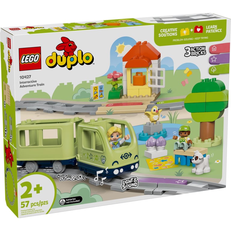 Конструктор LEGO DUPLO Town Інтерактивний пригодницький потяг (10427) - фото 1