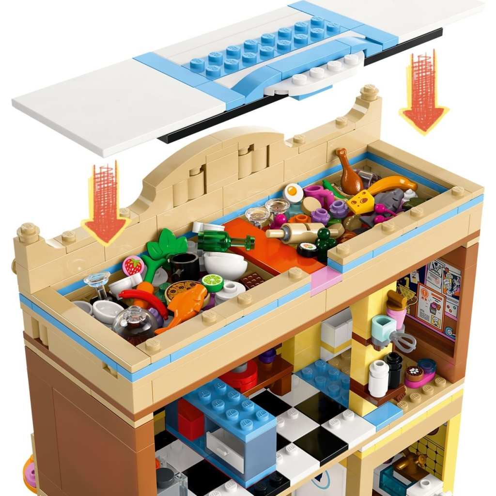 Конструктор LEGO Friends Ресторан і кулінарна школа (42655) - фото 7 Конструктор LEGO Friends Ресторан і кулінарна школа (42655) - фото 7