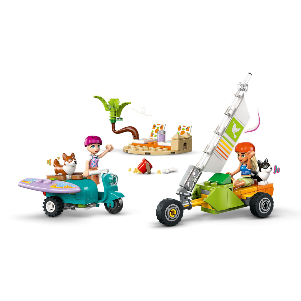 Конструктор LEGO Friends Собачі пригоди на серфі та скутері (42641) - фото 3 Конструктор LEGO Friends Собачі пригоди на серфі та скутері (42641) - фото 3