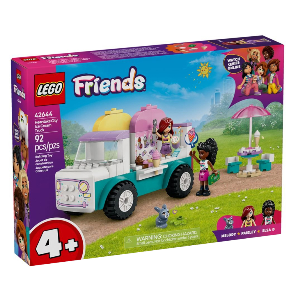 Конструктор LEGO Friends Хартлейк-Сіті. Фургон із морозивом (42644) - фото 1