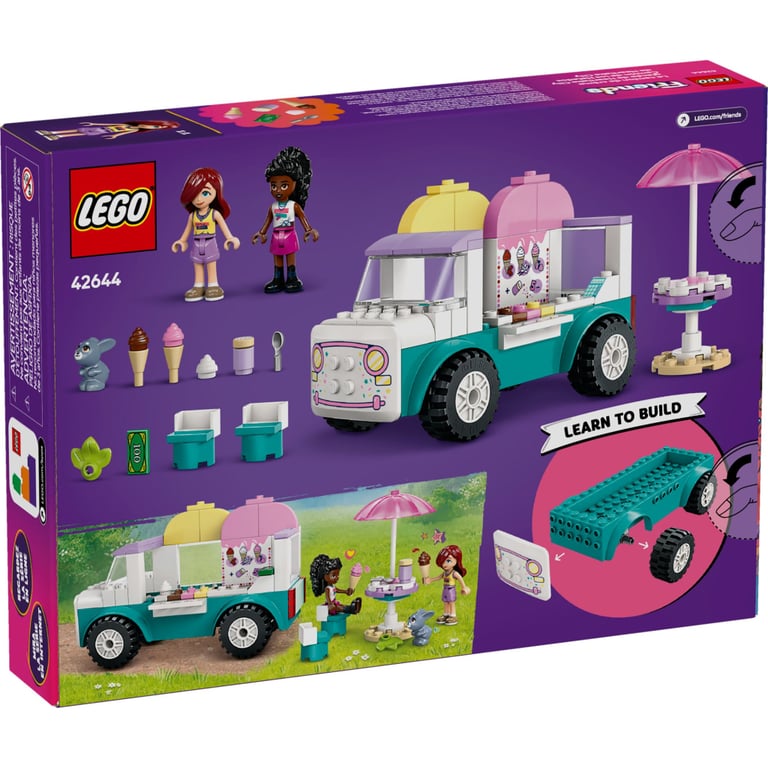 Конструктор LEGO Friends Хартлейк-Сіті. Фургон із морозивом (42644) - фото 6