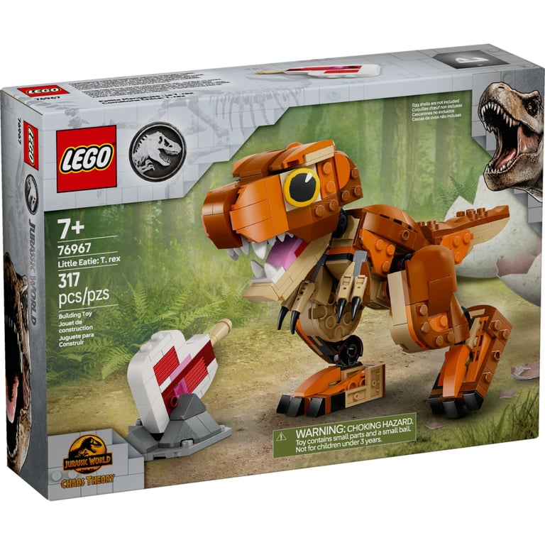Конструктор LEGO Jurassic World Little Eatie: тиранозавр (76967) - фото 1