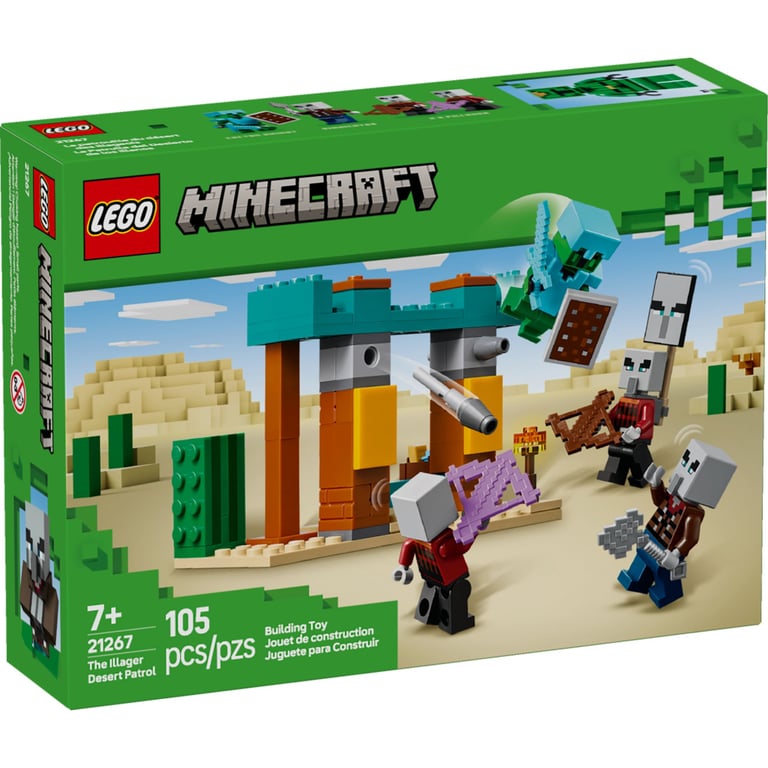 Конструктор LEGO Minecraft Пустельний патруль розбійника (21267) - фото 1