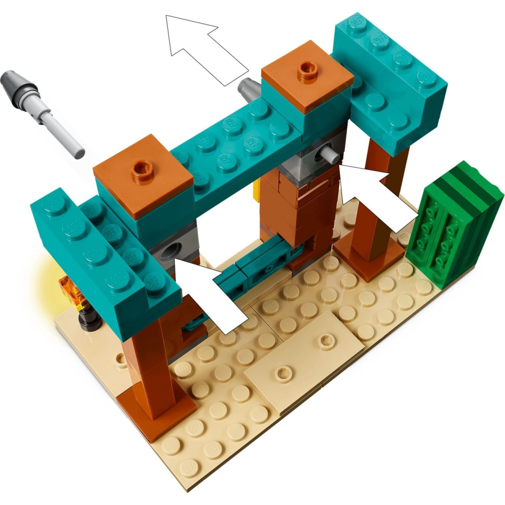 Конструктор LEGO Minecraft Пустельний патруль розбійника (21267) - фото 5 Конструктор LEGO Minecraft Пустельний патруль розбійника (21267) - фото 5