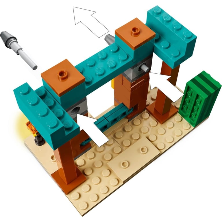 Конструктор LEGO Minecraft Пустельний патруль розбійника (21267) - фото 5