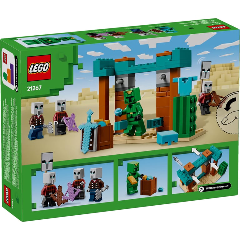 Конструктор LEGO Minecraft Пустельний патруль розбійника (21267) - фото 9