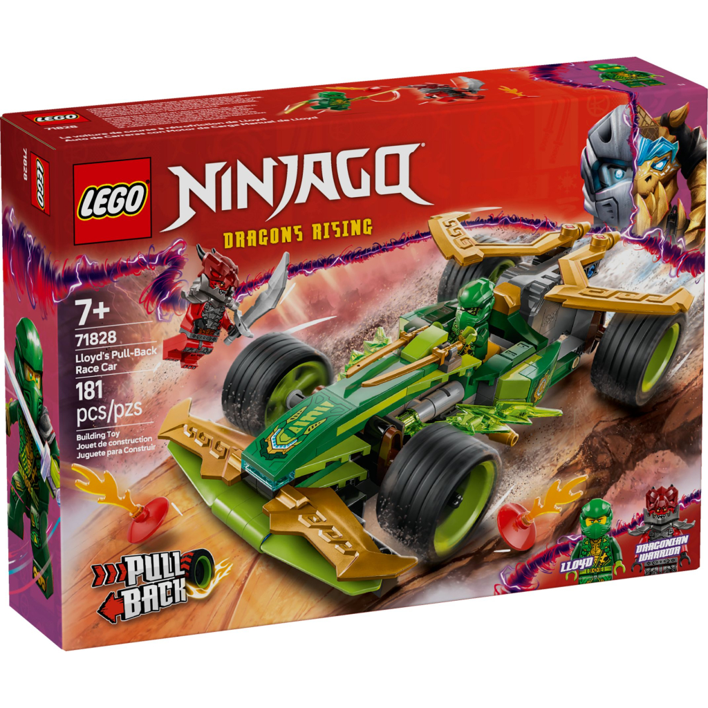 Конструктор LEGO Ninjago Автомобіль для перегонів Лойда з інерційним двигуном (71828) - фото 1