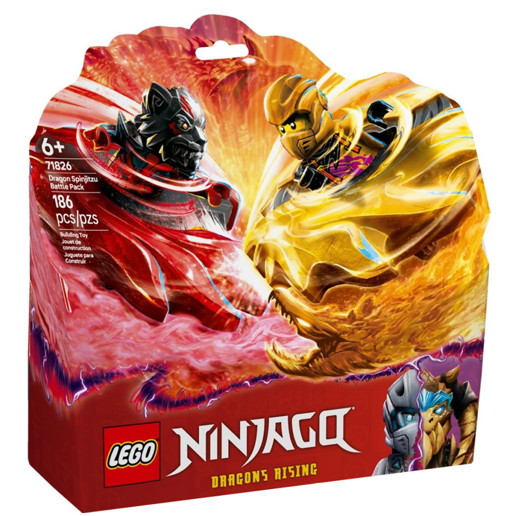 Конструктор LEGO Ninjago Бойовий набір дракона Спін-джитсу (71826) - фото 1 Конструктор LEGO Ninjago Бойовий набір дракона Спін-джитсу (71826) - фото 1