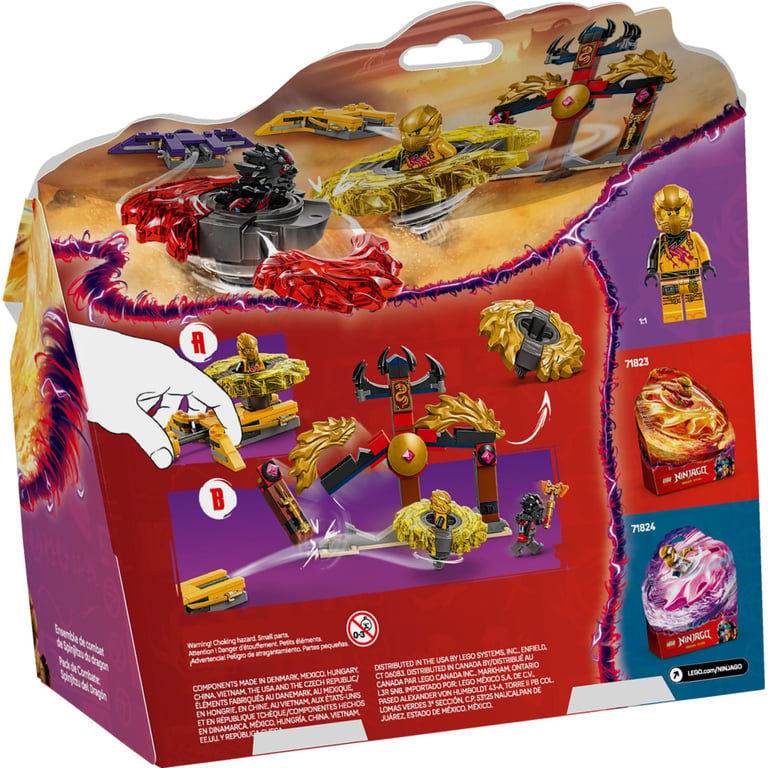 Конструктор LEGO Ninjago Бойовий набір дракона Спін-джитсу (71826) - фото 6