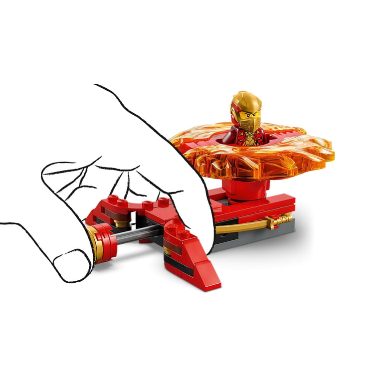 Конструктор LEGO Ninjago Дракон Кая Спін-джитсу (71823) - фото 4