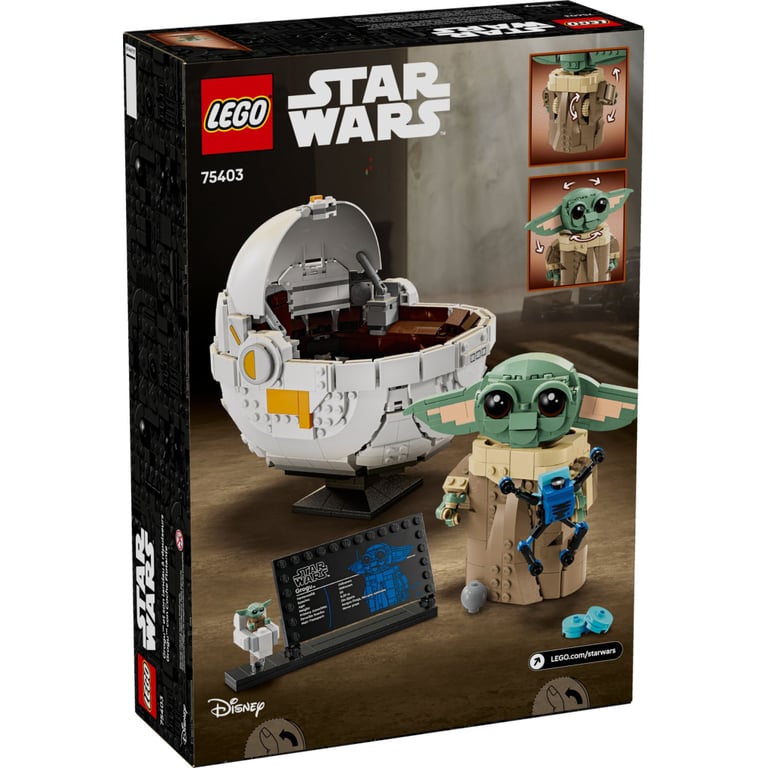 Конструктор LEGO Star Wars Ґроґу в повітряній колисці (75403) - фото 8