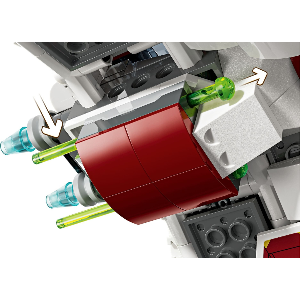 Конструктор LEGO Star Wars Джедайський перехоплювач Асоки (75401) - фото 6 Конструктор LEGO Star Wars Джедайський перехоплювач Асоки (75401) - фото 6