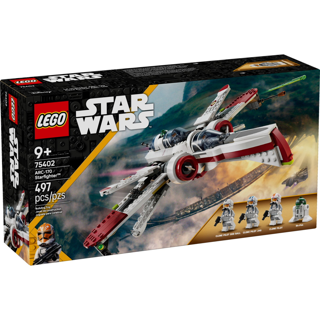 Конструктор LEGO Star Wars Зоряний винищувач ARC-170 (75402) - фото 1 Конструктор LEGO Star Wars Зоряний винищувач ARC-170 (75402) - фото 1