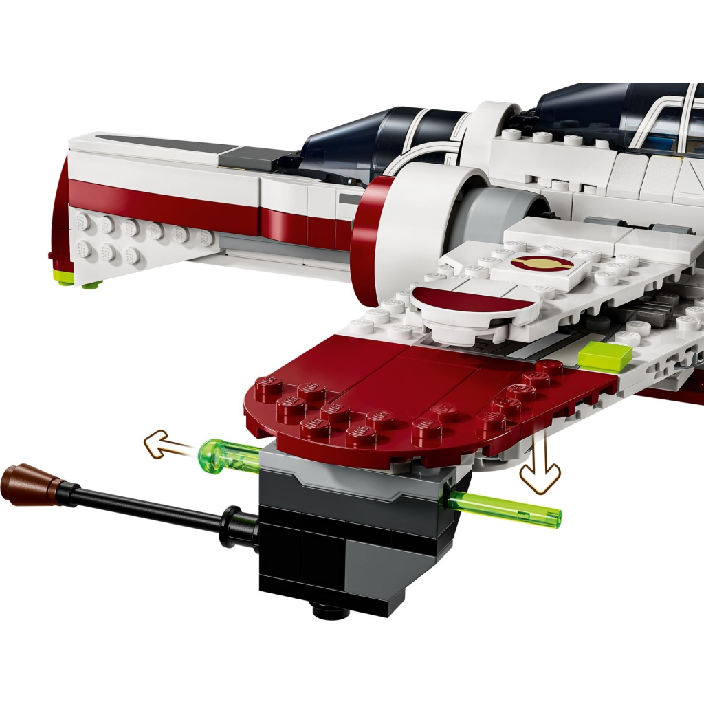 Конструктор LEGO Star Wars Зоряний винищувач ARC-170 (75402) - фото 4 Конструктор LEGO Star Wars Зоряний винищувач ARC-170 (75402) - фото 4