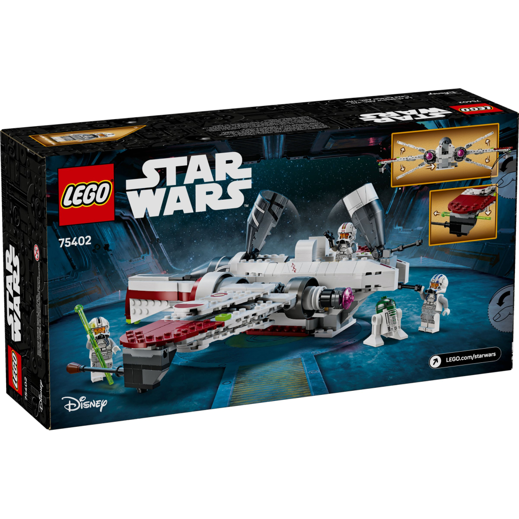 Конструктор LEGO Star Wars Зоряний винищувач ARC-170 (75402) - фото 8 Конструктор LEGO Star Wars Зоряний винищувач ARC-170 (75402) - фото 8