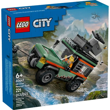 Конструктор LEGO City Позашляхова гірська вантажівка 4x4 (60447) - фото 1