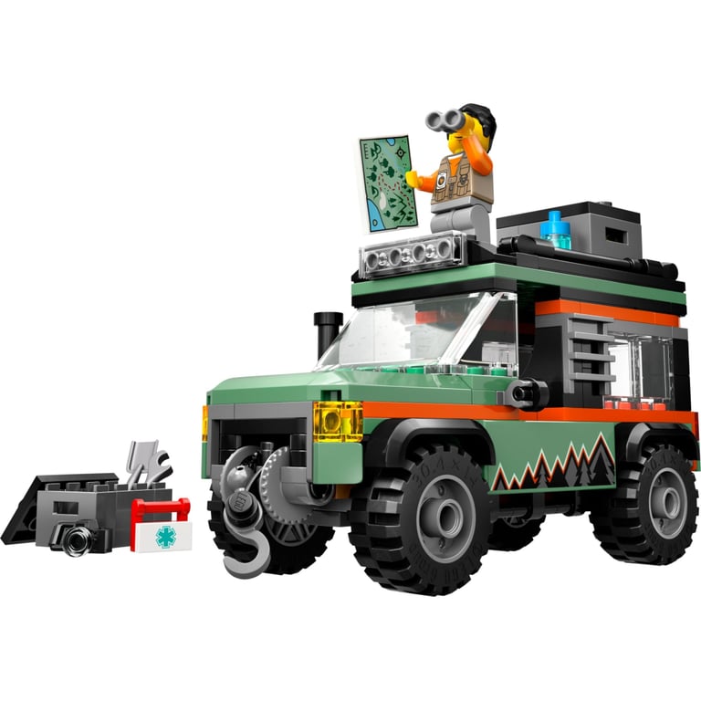 Конструктор LEGO City Позашляхова гірська вантажівка 4x4 (60447) - фото 2