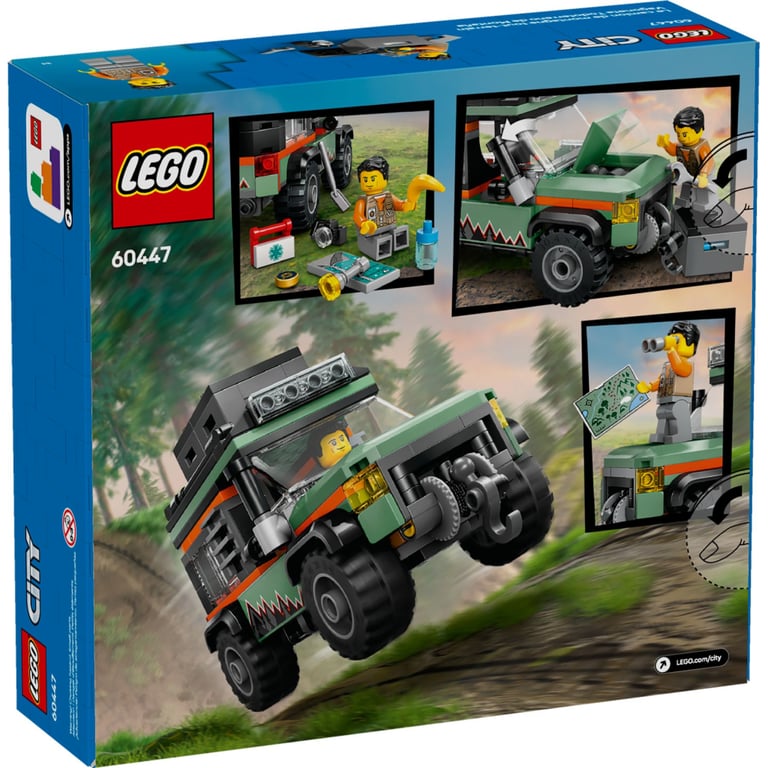 Конструктор LEGO City Позашляхова гірська вантажівка 4x4 (60447) - фото 8
