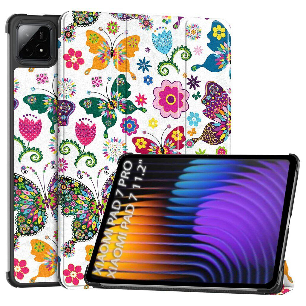 Чохол до планшета BeCover Smart Case Xiaomi Pad 7 / 7 Pro 11.2" Butterfly (712800) - фото 1