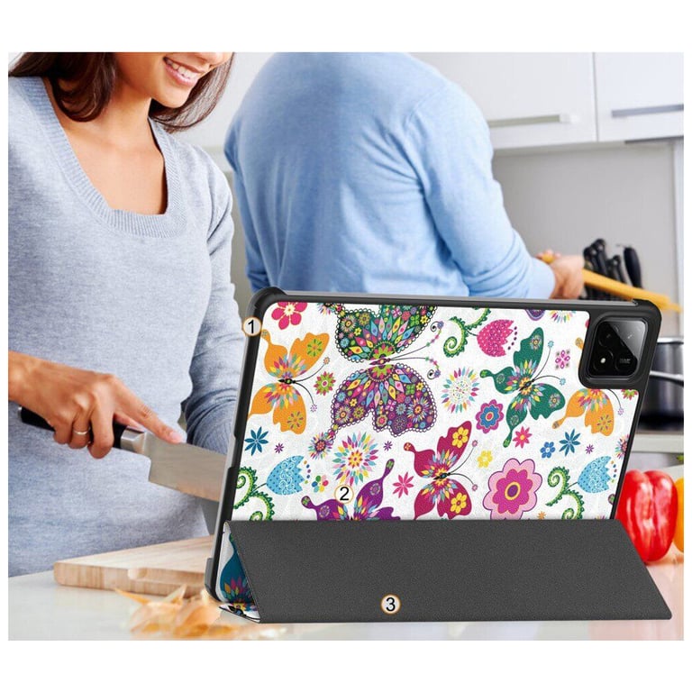 Чохол до планшета BeCover Smart Case Xiaomi Pad 7 / 7 Pro 11.2" Butterfly (712800) - фото 9