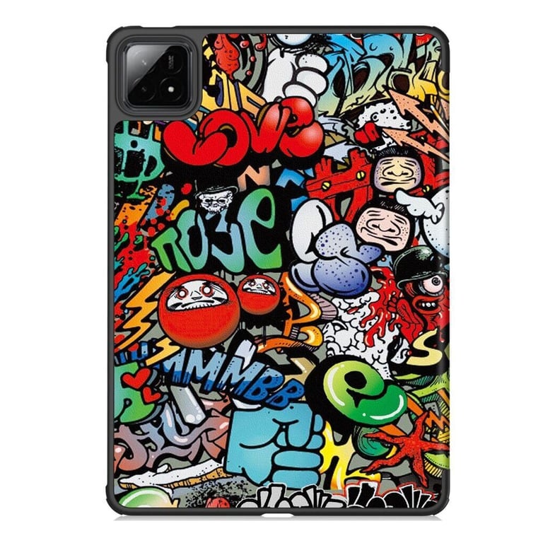Чохол до планшета BeCover Smart Case Xiaomi Pad 7 / 7 Pro 11.2" Graffiti (712804) - фото 3