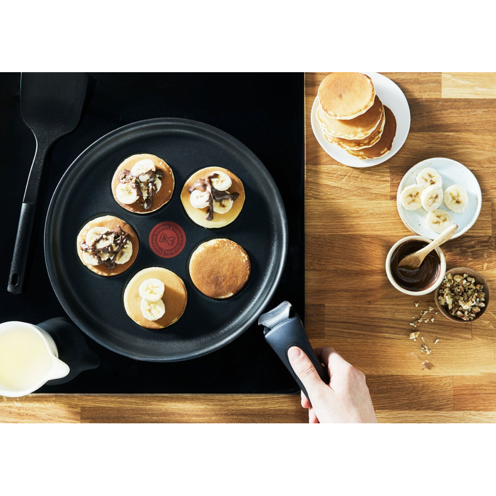 Сковорода Tefal Ingenio Unlimited, для оладків, 27см, литий алюміній (L8610074) - фото 5 Сковорода Tefal Ingenio Unlimited, для оладків, 27см, литий алюміній (L8610074) - фото 5