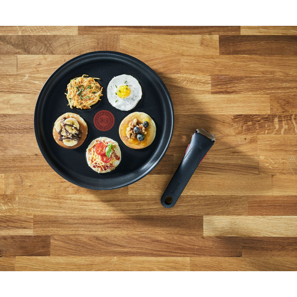 Сковорода Tefal Ingenio Unlimited, для оладків, 27см, литий алюміній (L8610074) - фото 7 Сковорода Tefal Ingenio Unlimited, для оладків, 27см, литий алюміній (L8610074) - фото 7