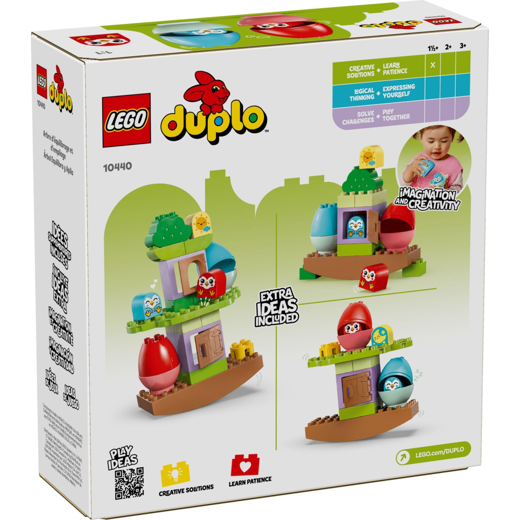 Конструктор LEGO DUPLO My First Дерево для балансування і складання (10440) - фото 8 Конструктор LEGO DUPLO My First Дерево для балансування і складання (10440) - фото 8
