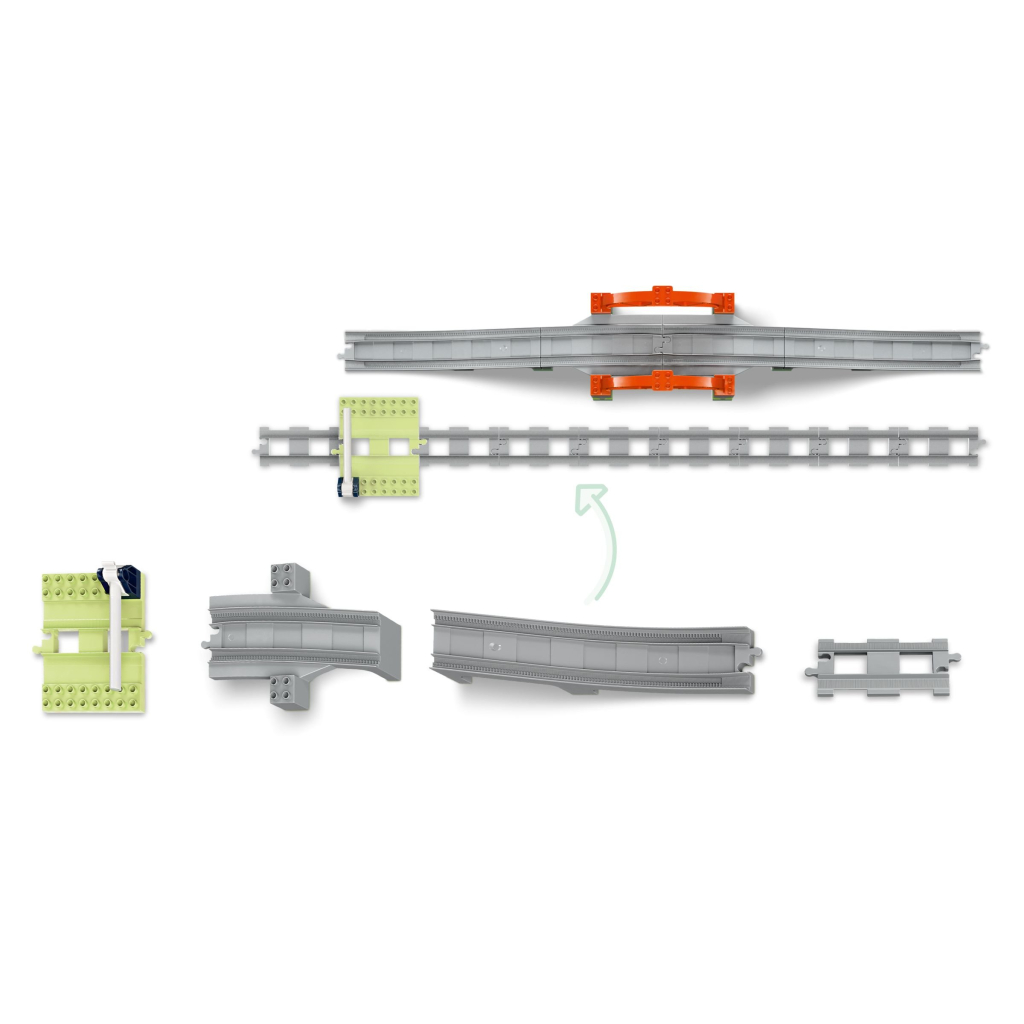 Конструктор LEGO DUPLO Town Додатковий набір. Залізничний міст і колії (10426) - фото 3 Конструктор LEGO DUPLO Town Додатковий набір. Залізничний міст і колії (10426) - фото 3