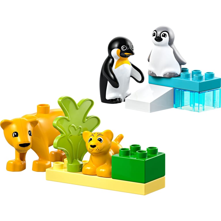 Конструктор LEGO DUPLO Town Сімейства диких тварин: Пінгвіни та Леви (10442) - фото 2