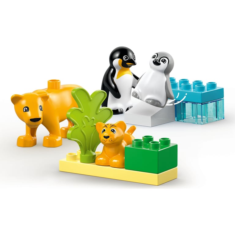 Конструктор LEGO DUPLO Town Сімейства диких тварин: Пінгвіни та Леви (10442) - фото 3
