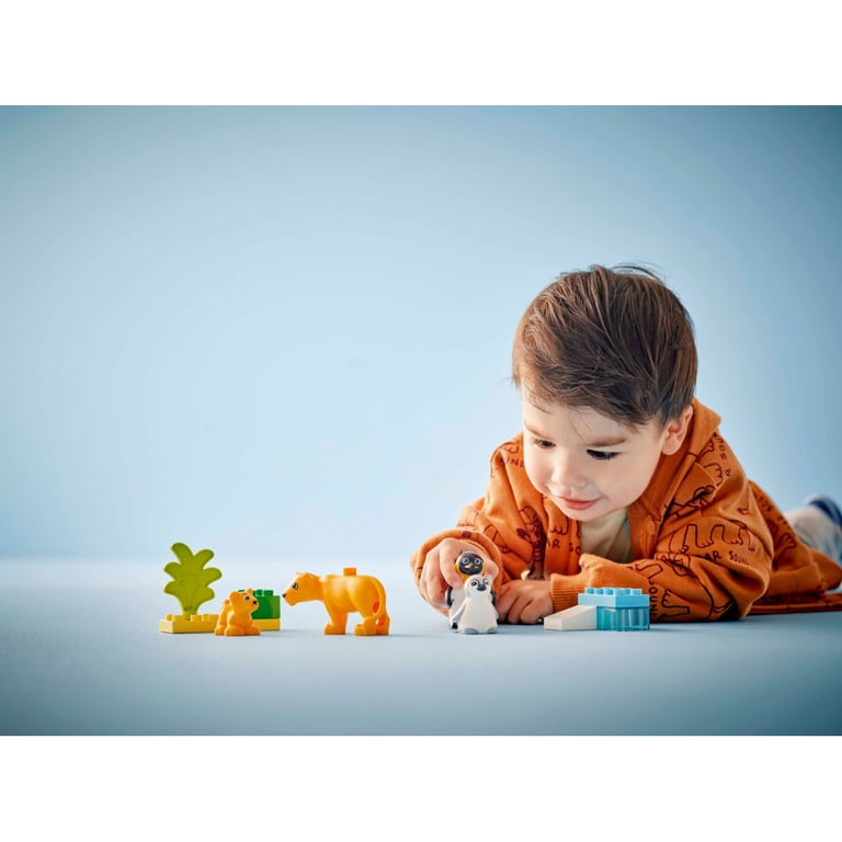 Конструктор LEGO DUPLO Town Сімейства диких тварин: Пінгвіни та Леви (10442) - фото 7