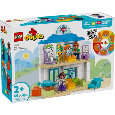 Конструктор LEGO DUPLO Town Уперше: візит до лікаря (10449)