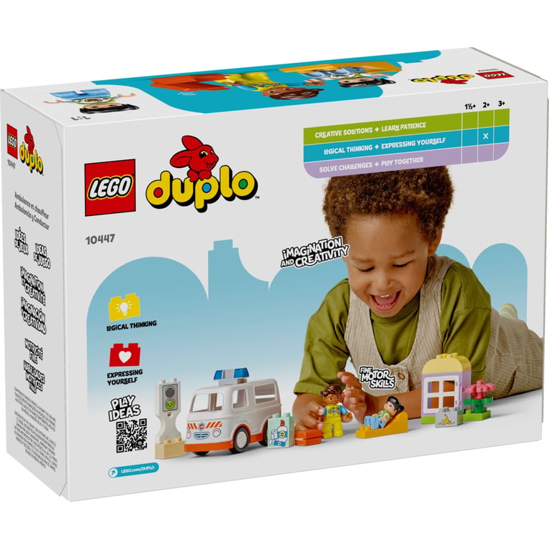 Конструктор LEGO DUPLO Town Швидка допомога та водій (10447) - фото 5