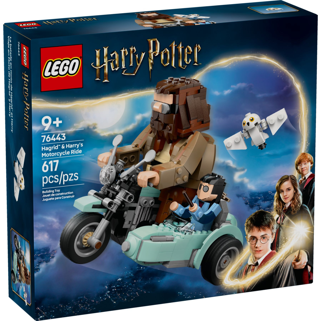 Конструктор LEGO Harry Potter Поїздка Геґріда й Гаррі на мотоциклі (76443) - фото 1 Конструктор LEGO Harry Potter Поїздка Геґріда й Гаррі на мотоциклі (76443) - фото 1