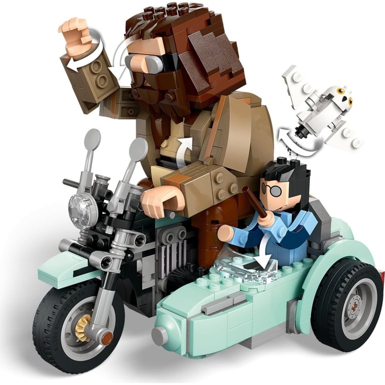Конструктор LEGO Harry Potter Поїздка Геґріда й Гаррі на мотоциклі (76443) - фото 4